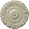 Ekena Millwork Marseille Ceiling Medallion (Fits Canopies up to 7 3/8"), Hand-Painted Clear Yellow, 21"OD x 2"P CM21MACYF - alternate 1